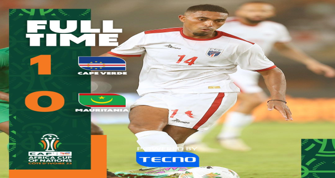 CAN 2023 :  Le Cap-Vert met un terme à l’aventure mauritanienne (1-0) 