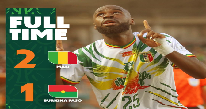 CAN 2023 : le Mali s’impose face au Burkina Faso  (2-1) 