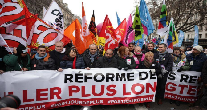Retraites : Les syndicats menacent de mettre la France à l’arrêt si la réforme n’est pas retirée

