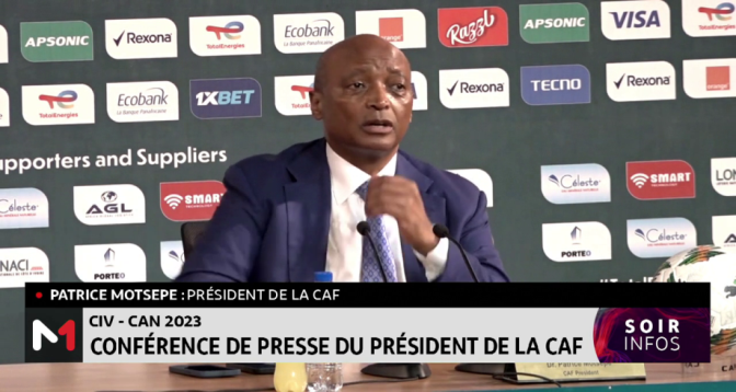 CAN 2023 : Conférence de presse du président de la CAF