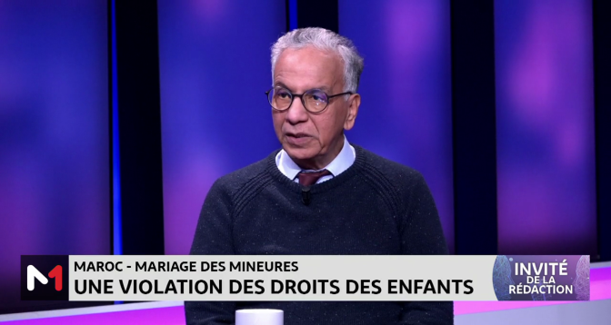 Le mariage des mineurs au Maroc. Décryptage Driss Aissaoui