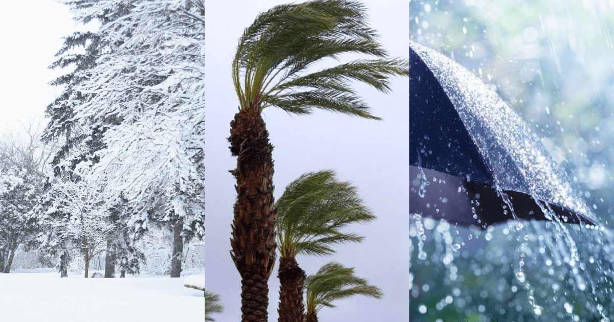 Maroc : Fortes pluies, chutes de neige et fortes rafales de vent de vendredi à samedi dans plusieurs provinces