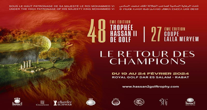 Golf: Coup d’envoi à Rabat de la 48è édition du Trophée Hassan II et de la 27è édition de la Coupe Lalla Meryem