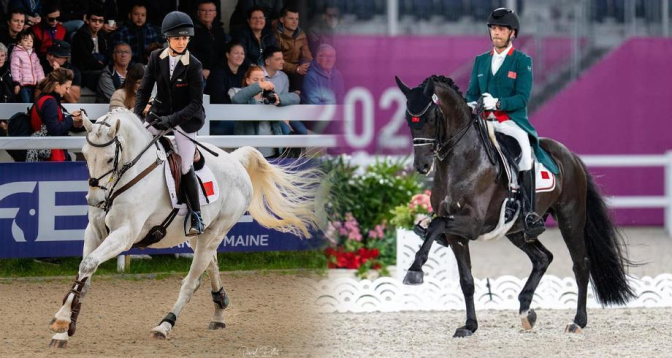 Les cavaliers marocains Yessin Rahmouni et Noor Slaoui qualifiés aux JO de Paris