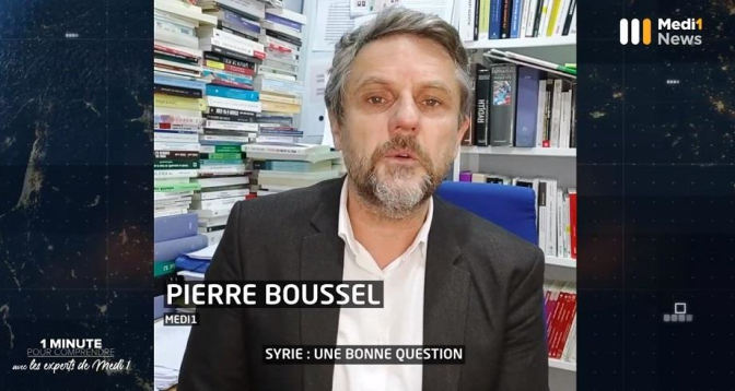 "Syrie : une bonne question" : 1 minute pour comprendre avec Pierre Boussel