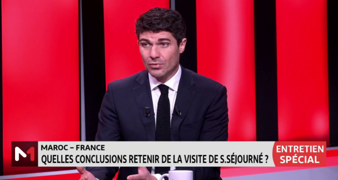 Aurélien Pradié : sans une position claire de la France sur le Sahara marocain rien ne pourra être reconstruit
