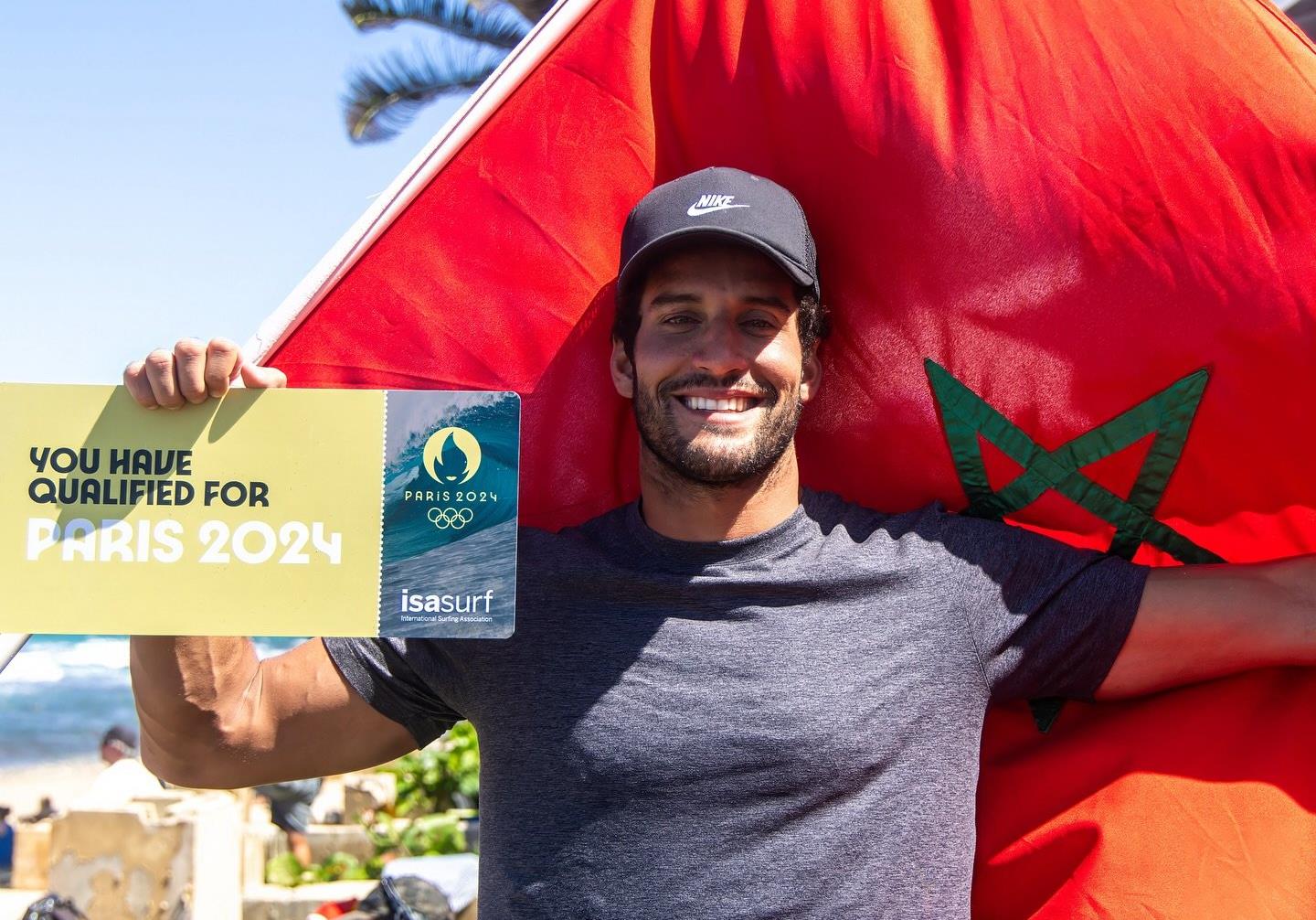 Le marocain Ramzi Boukhiam remporte la médaille d'argent des Jeux Mondiaux de surf à Porto Rico
