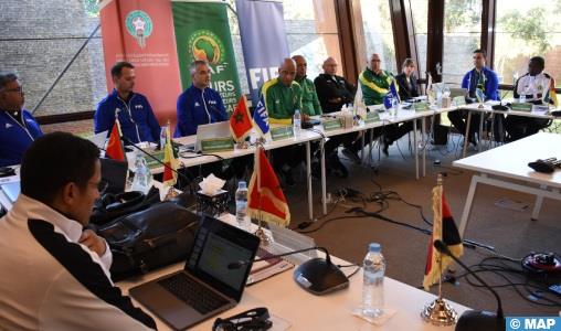 Lancement à Salé de la formation au dernier module des instructeurs Élite FIFA-CAF