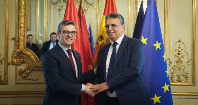 المغرب-إسبانيا: توقيع إعلان نوايا مشترك وإحداث لجنة مشتركة للعدالة استعدادا لمونديال 2030