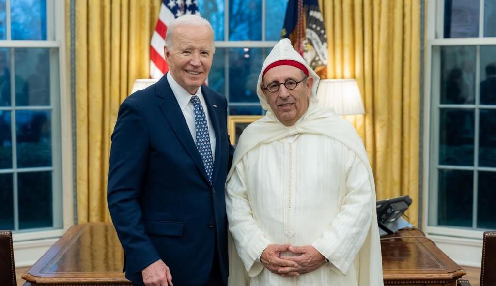L’ambassadeur de SM le Roi à Washington présente ses lettres de créance à Joe Biden

