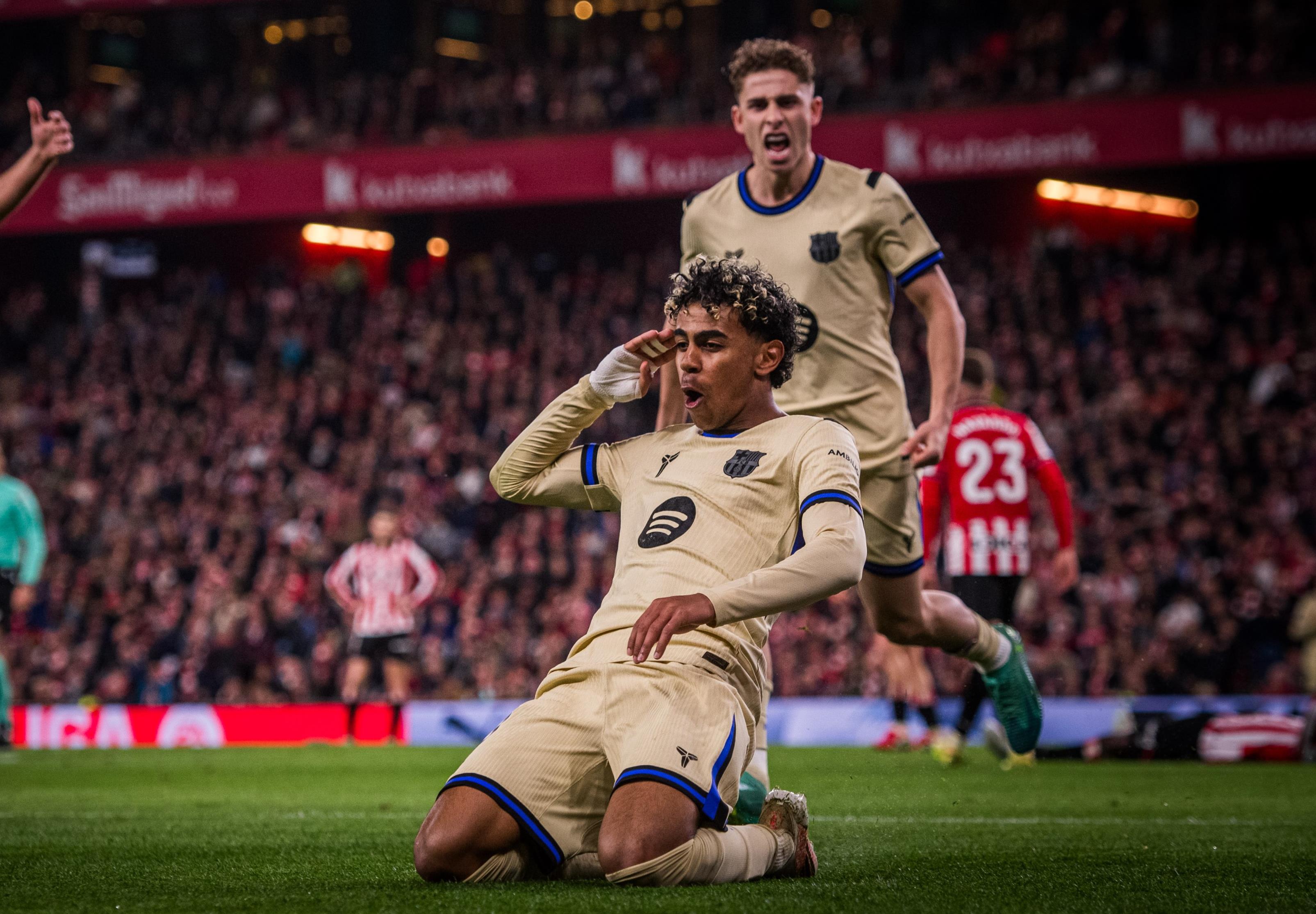 Liga : Lamine Yamal sauve la tête du Barça à Bilbao