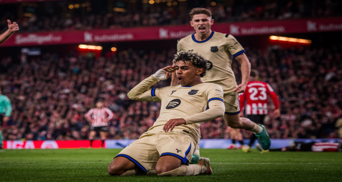 Liga : Lamine Yamal sauve la tête du Barça à Bilbao