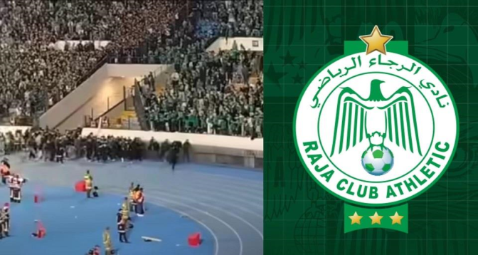  "Le protocole habituel a été respecté ", mais le chaos a régné : le Raja s’explique sur les incidents face à l’Olympic de Safi