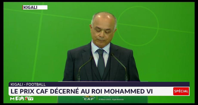 Le Prix de l’Excellence 2022 de la CAF attribué au Roi Mohammed VI et au président rwandais