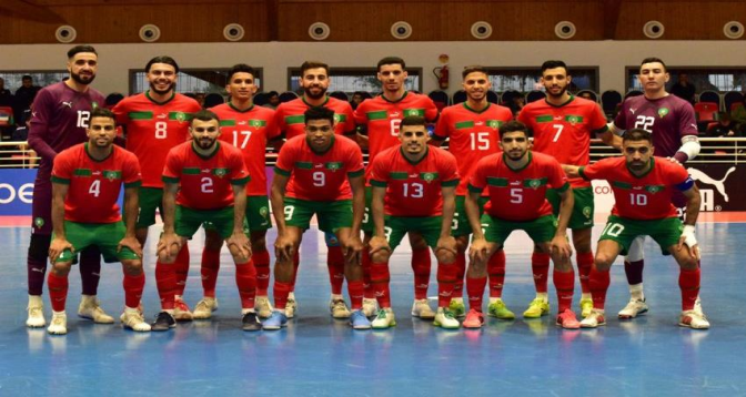 CAN de futsal Maroc-2024 (préparation) : la sélection nationale bat son homologue irakienne (5-1)