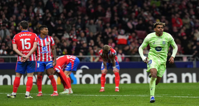 Le FC Barcelone s'impose face à l'Atlético Madrid (4-2) et reprend sa place de leader