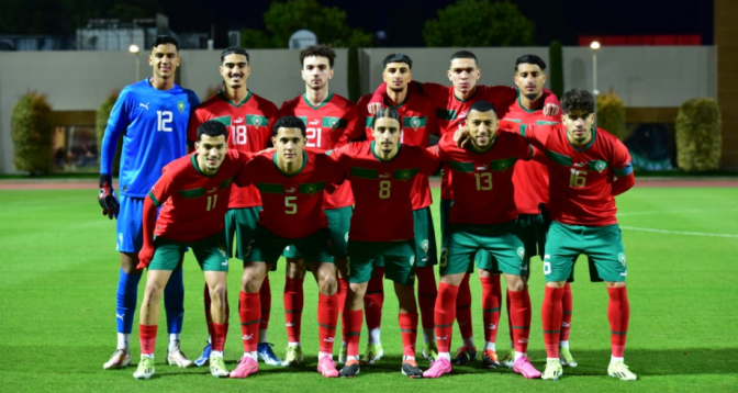 Préparation JO-2024 : L’équipe du Maroc U23 battue par son homologue de l’Ukraine 

