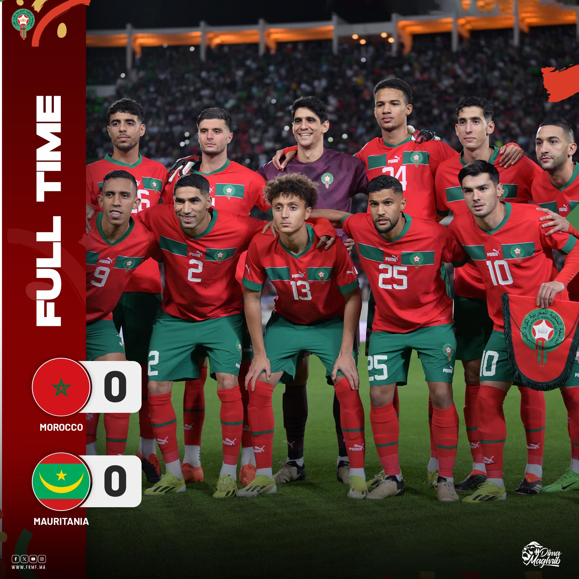 Match amical : le Maroc et la Mauritanie se neutralisent (0-0) 