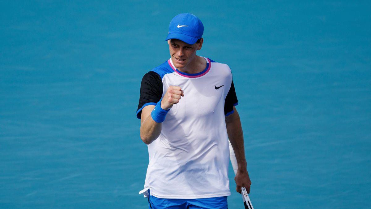 ATP de Miami: Jannik Sinner qualifié pour les demi-finales