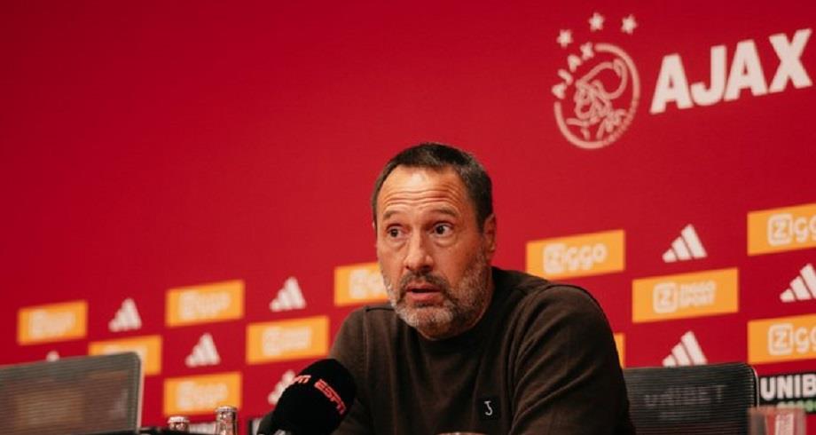 L'entraîneur de l’Ajax John van 't Schip va quitter son poste