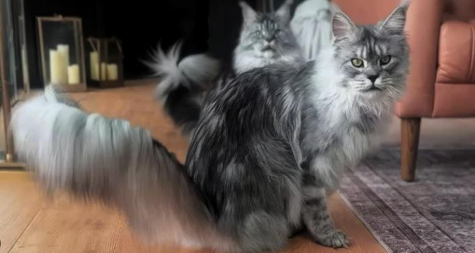Un chat entre dans le Guinness World Records avec la queue la plus longue au monde ! 