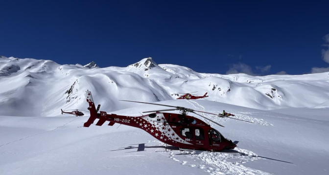 Suisse : trois morts dans un crash d’hélicoptère

