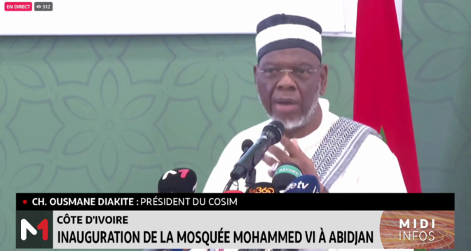Inauguration de la mosquée Mohammed VI à Abidjan : le point avec Cheikh Al Aima Ousmane Diakité 