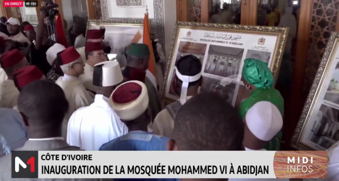 Inauguration de la mosquée Mohammed VI à Abidjan