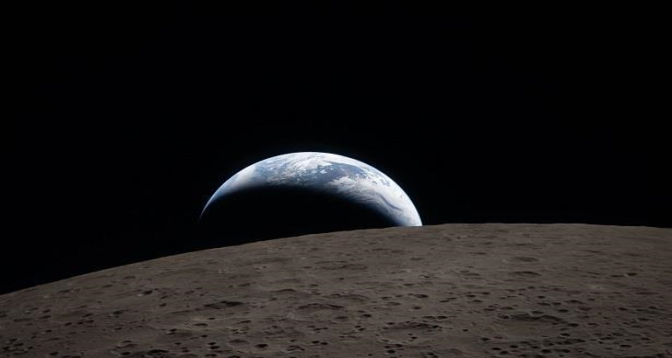 En photos… les astronautes de la mission Artémis II capturent un coucher de Terre 