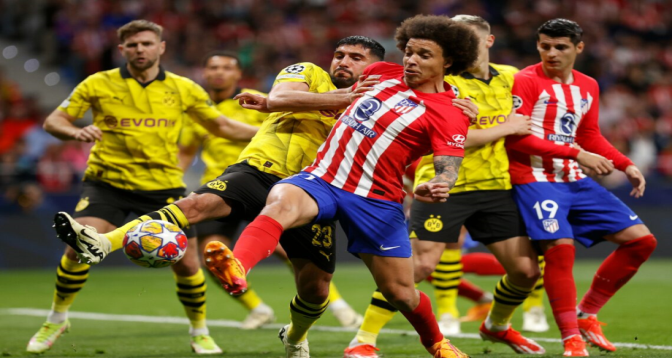 Ligue des Champions : l’Atletico Madrid s’impose contre Dortmund 2-1

