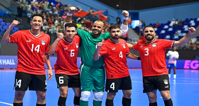 CAN de futsal (2è journée/Groupe B): L’Egypte bat la Namibie 10-3