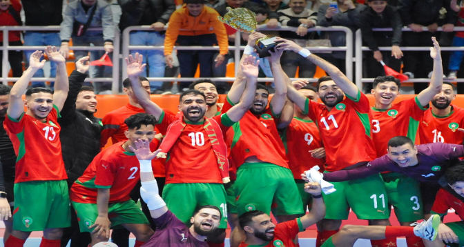 Tournoi international de Berkane de futsal : Le Maroc bat la Libye 6-0, remporte le titre