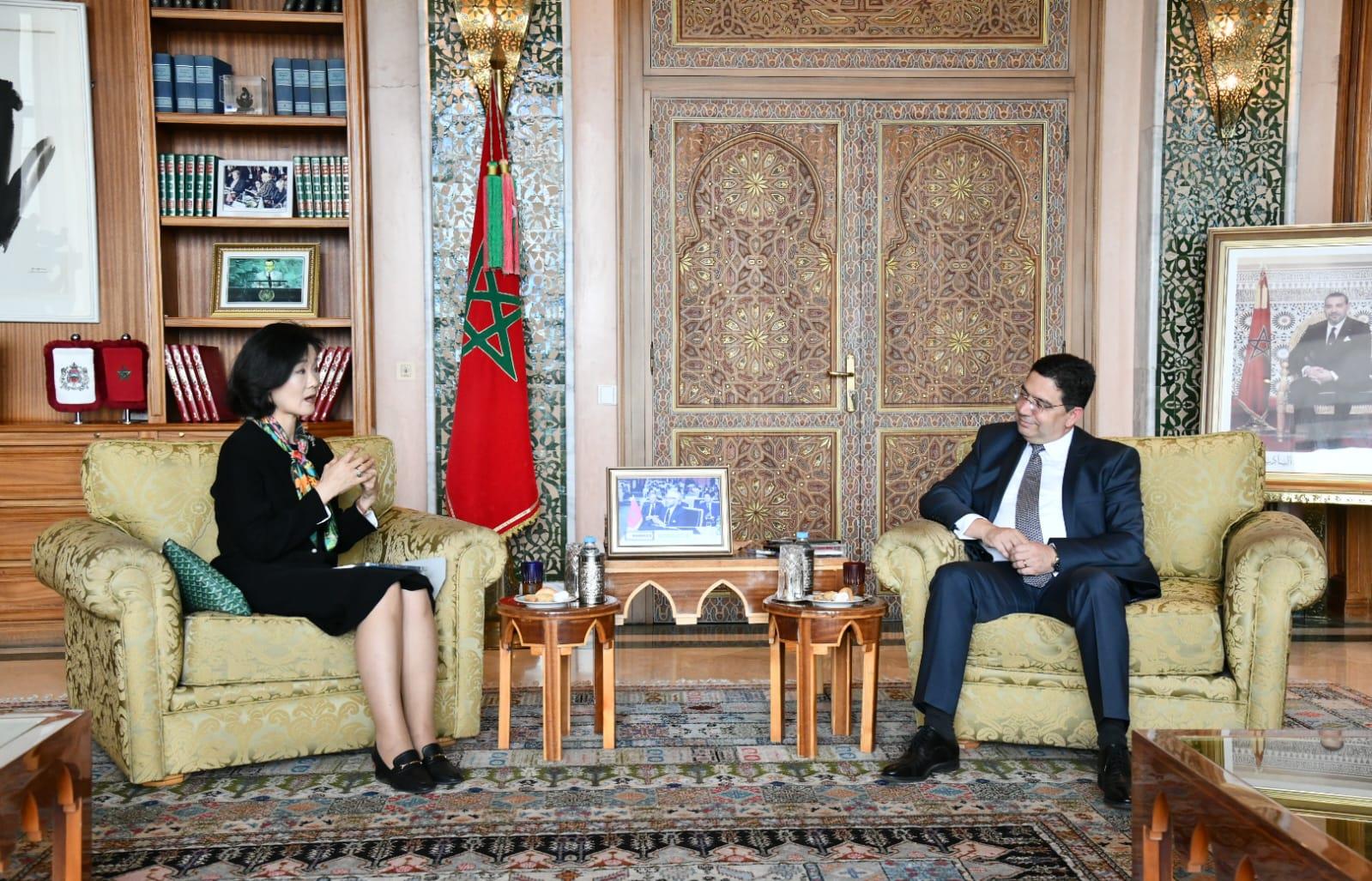 Nasser Bourita s’entretient à Rabat avec la vice-ministre coréenne des AE, en charge du climat et Envoyée Spéciale du 1er Sommet Corée-Afrique

