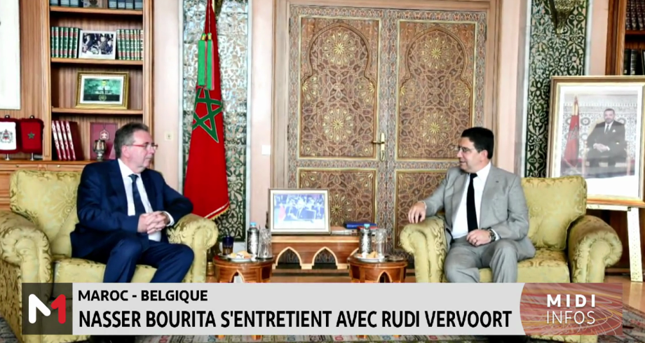 Maroc-Belgique : Nasser Bourita s'entretient avec Rudi Vervoot