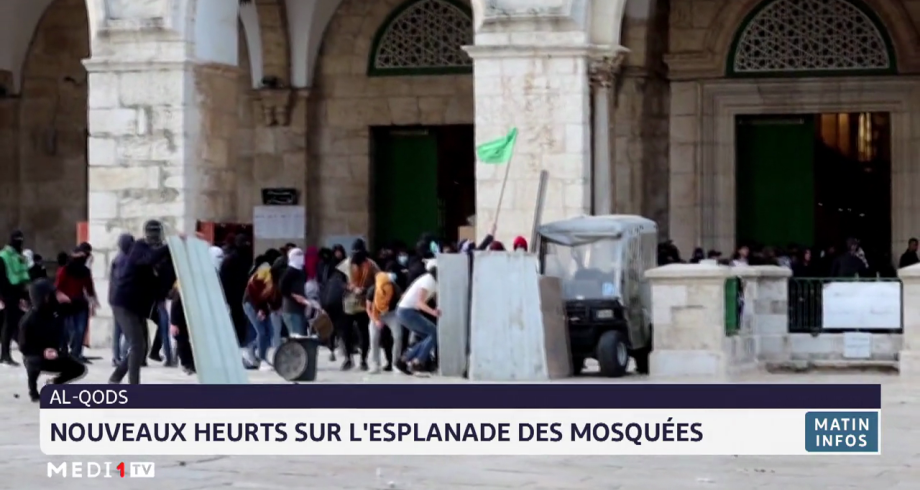 Al-Qods: nouveaux heurts sur l'esplanade des mosquées