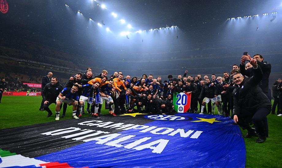L'Inter Milan sacré champion d'Italie