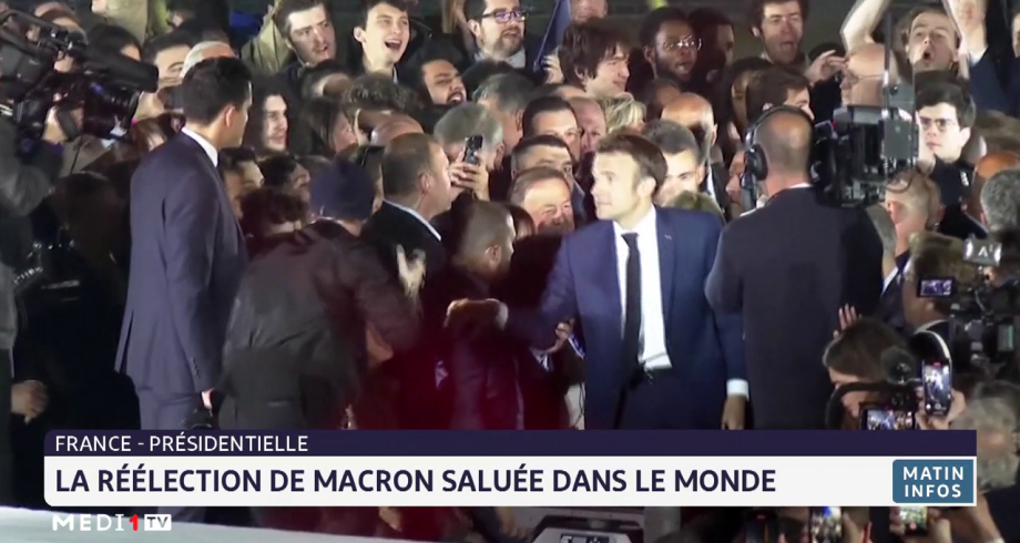 France: la réélection de Macron saluée dans le monde