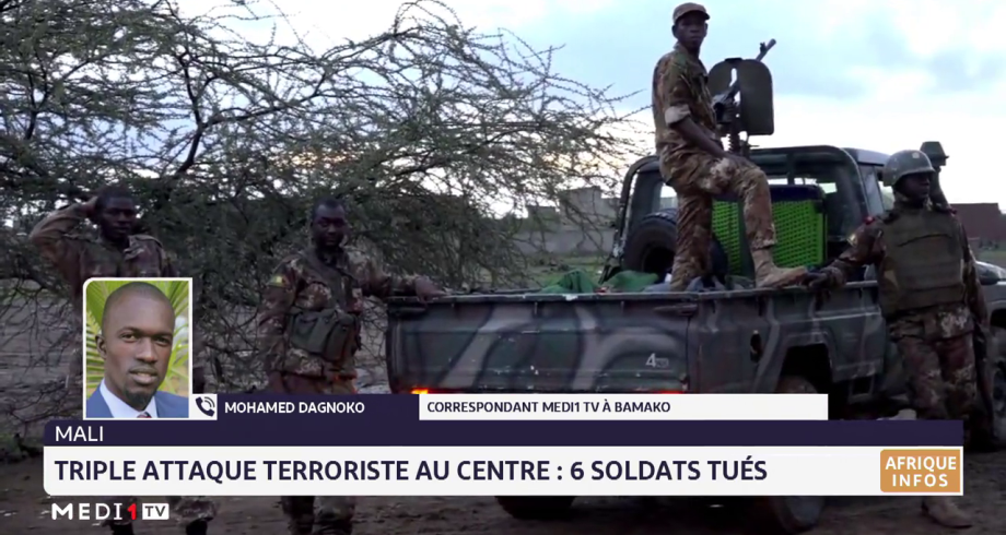 Attaque terroriste au Mali: 6 soldats tués 