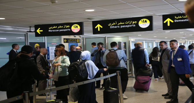 Arrivée d’un 2ème avion de la RAM transportant 157 Marocains rapatriés du Soudan