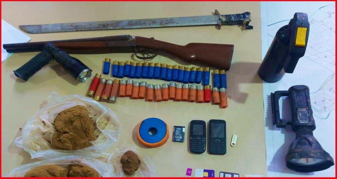 Al Hoceima: 9 interpellations en lien avec un réseau criminel impliqué dans le trafic de drogue et l'usage d'arme à feu