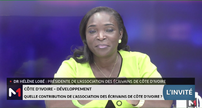 Zoom sur la contribution de l'association des écrivains de Côte d'Ivoire avec Dr Hélène Lobé 