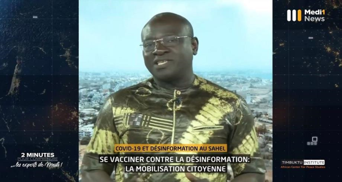 Se vacciner contre la désinformation au Sahel: la mobilisation citoyenne avec Bakary Sambe du Timbuktu Institute