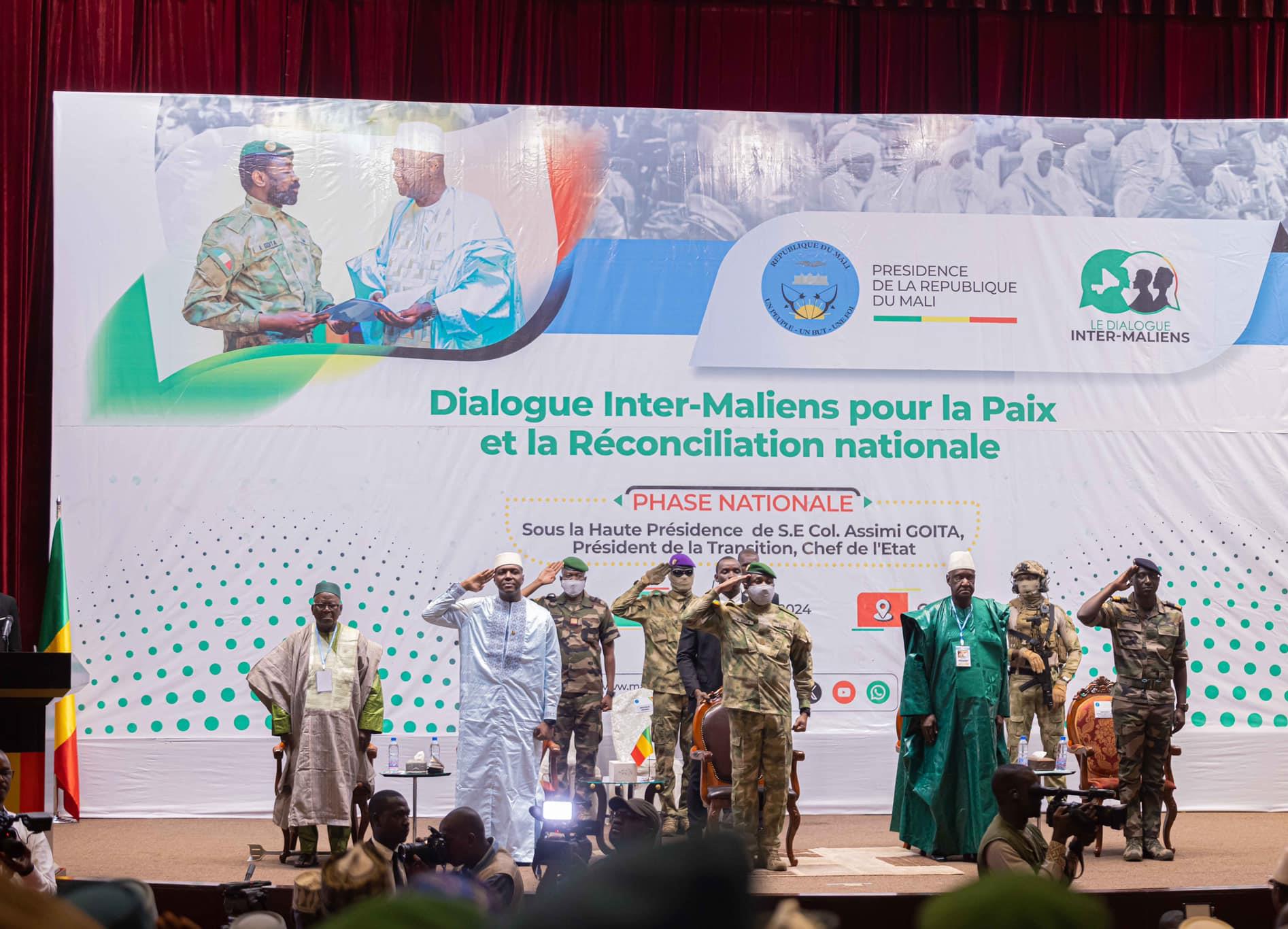 Mali: Ouverture de la phase nationale du dialogue inter-Maliens

