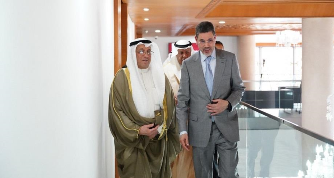 Entretien entre Mohamed Abdennabaoui et le président du Conseil suprême de justice du Koweït