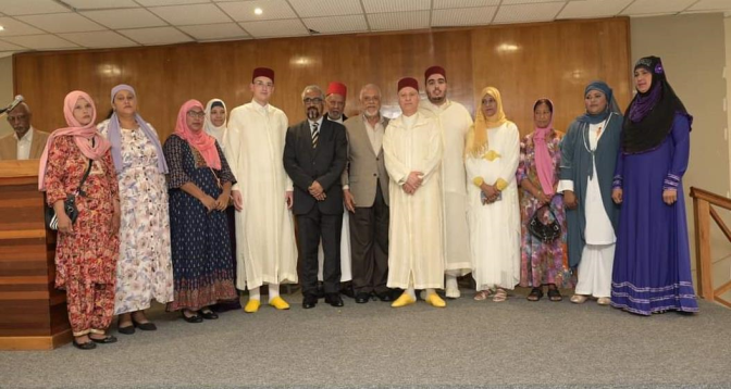 Fondation Mohammed VI des Ouléma africains : une délégation assiste à Port-Louis à une rencontre culturelle organisée en son honneur