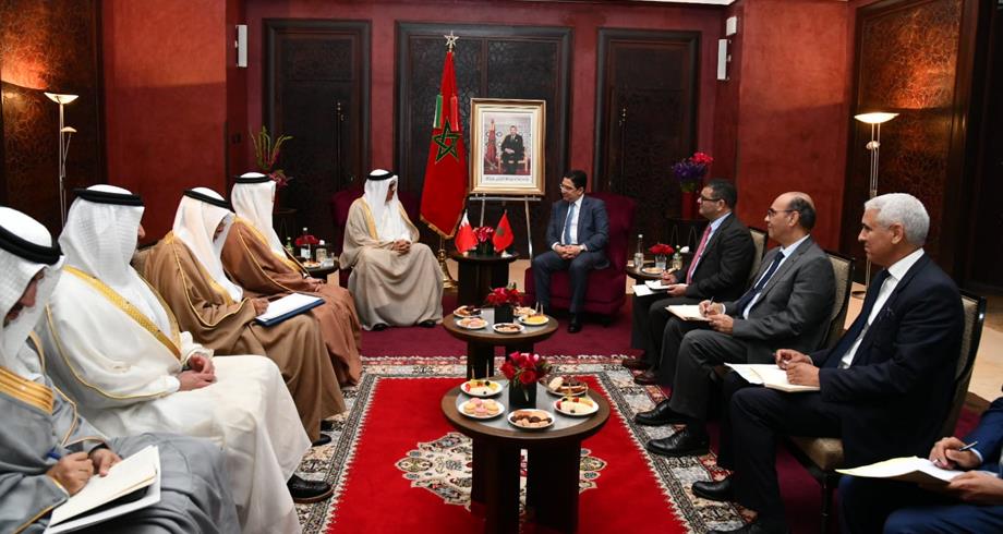 وزير خارجية مملكة البحرين يجدد تأكيد موقف بلاده الداعم لمغربية الصحراء 