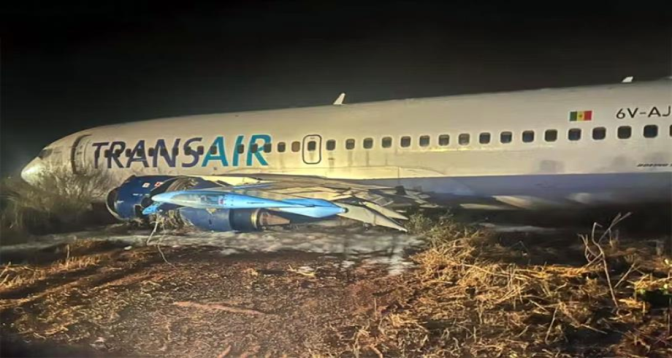 Sortie de piste d’un avion à l’aéroport de Dakar : Une enquête est ouverte