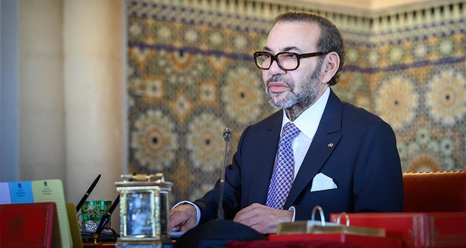 Sa Majesté le Roi Mohammed VI préside un Conseil des ministres au Palais Royal à Rabat

