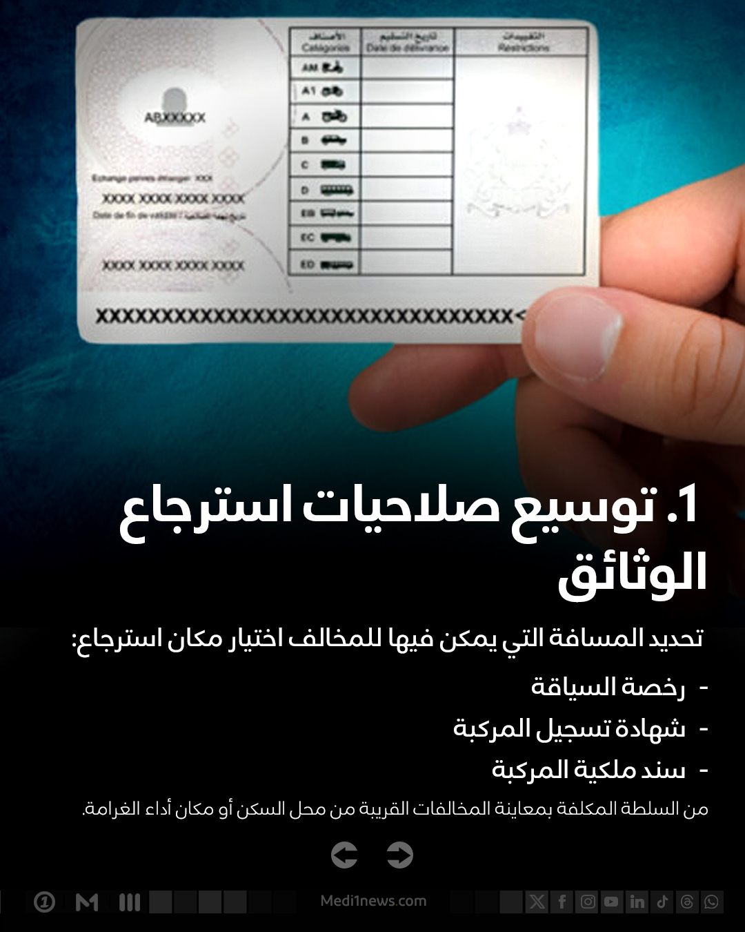 مخالفات السير .. إجراءات جديدة