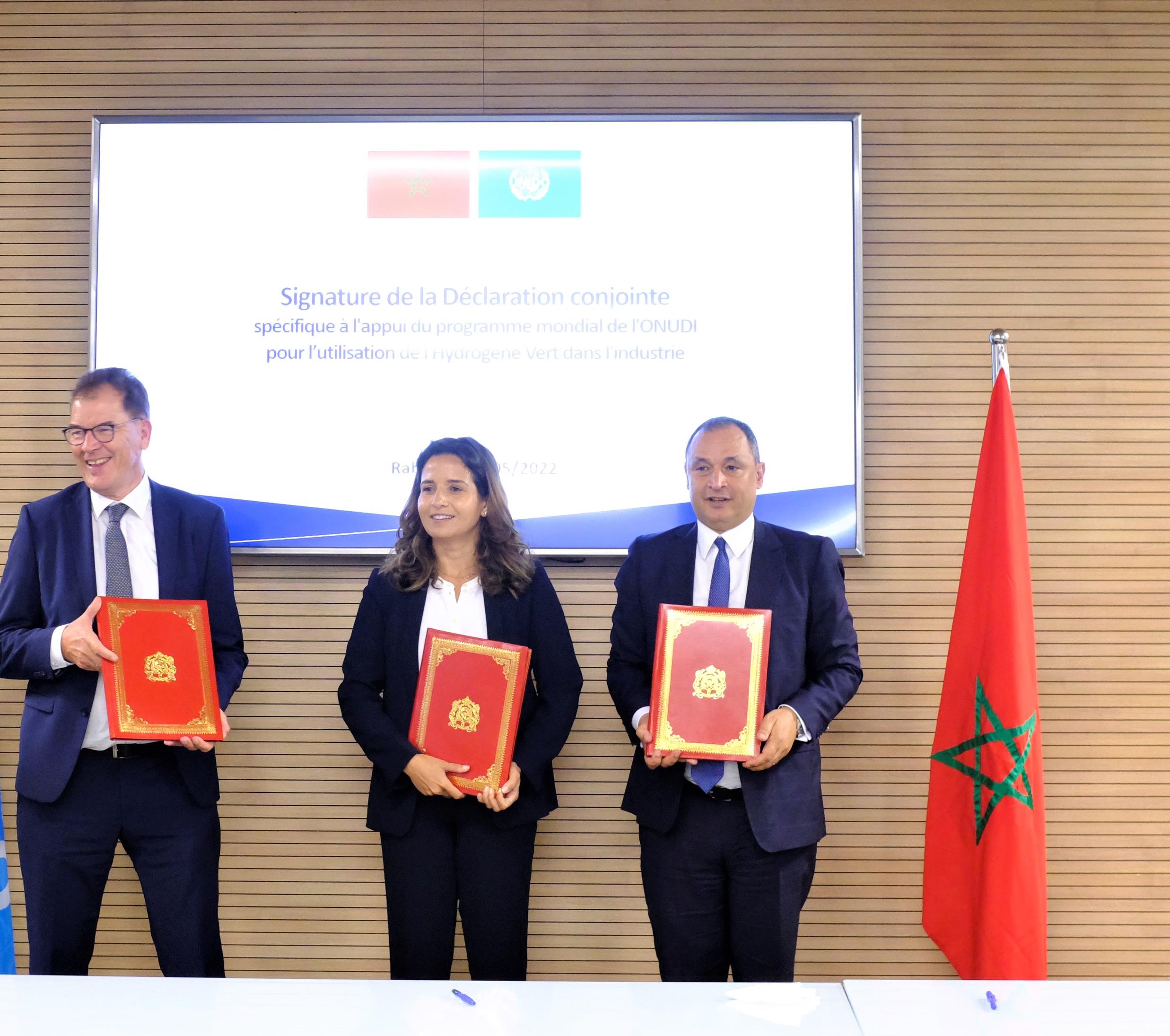Maroc-ONUDI: L'essentiel des déclarations signées
